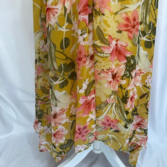 NEW YELLOW FLORAL DRESS - Picture 11 of 13